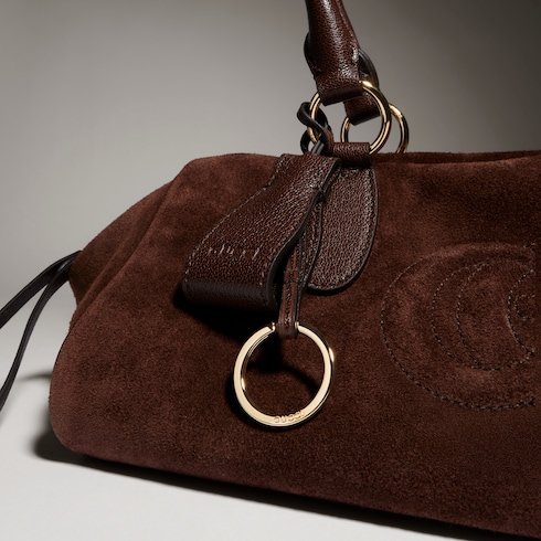 Bolso boston mediano con Detalle de Doble G
