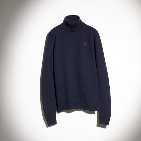 Pull en maille de cachemire sans couture