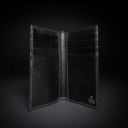 Card case wallet with Interlocking G