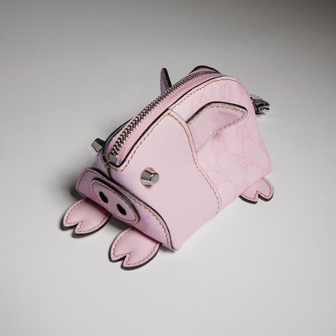 Pig-shaped coin case