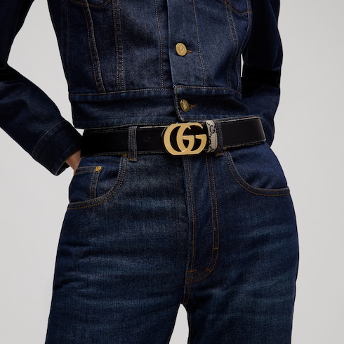 Cinturón reversible Cut GG Marmont