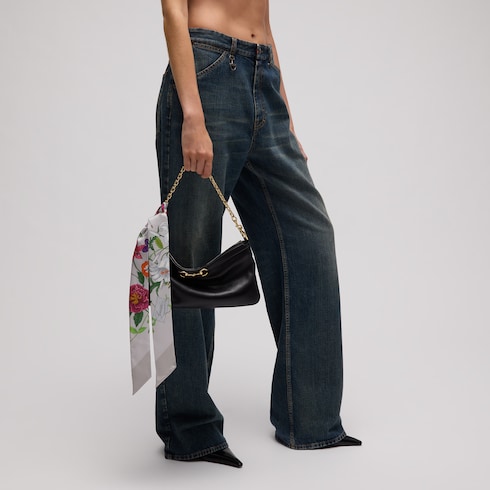 Nastro in twill di seta stampato