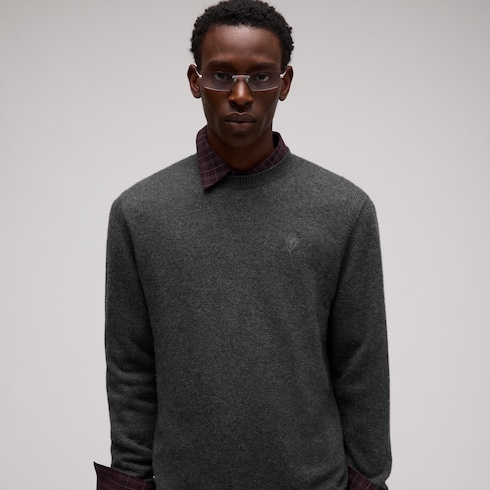 Jersey de punto de cashmere sin costuras