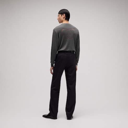 Pull en maille de soie fine