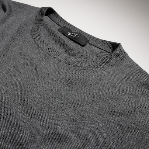 Fine silk knit sweater
