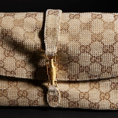 Gucci Aperitivo系列仿水晶中号肩背包