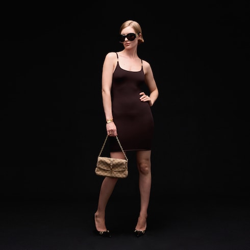Bolso de hombro Gucci Aperitivo mediano de cristal