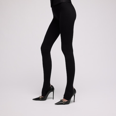 Leggings aus nahtlosem Stretch-Nylon-Jersey