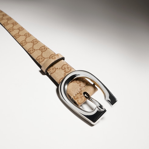 Ceinture avec boucle G arrondie