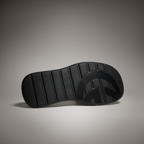 Sandalo slider donna con plateau
