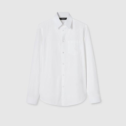 GG cotton poplin shirt