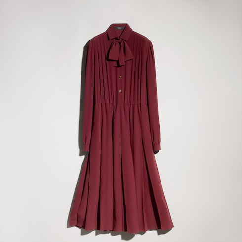 Robe en crêpe de Chine en soie