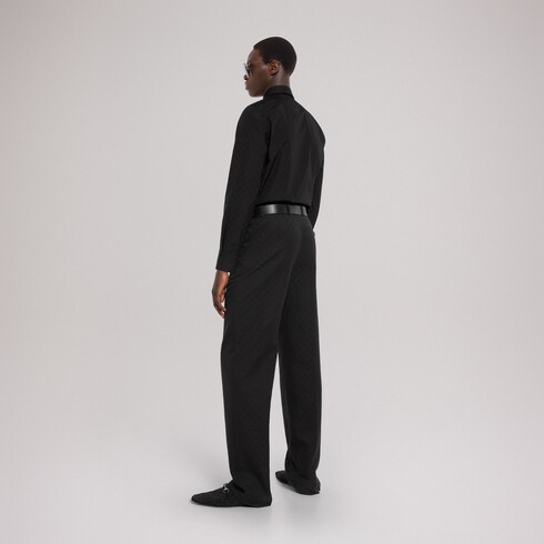 GG cotton poplin shirt