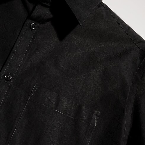 GG cotton poplin shirt