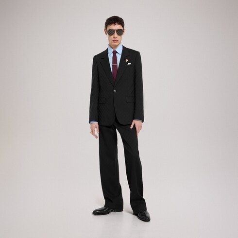 Chemise en popeline de coton GG