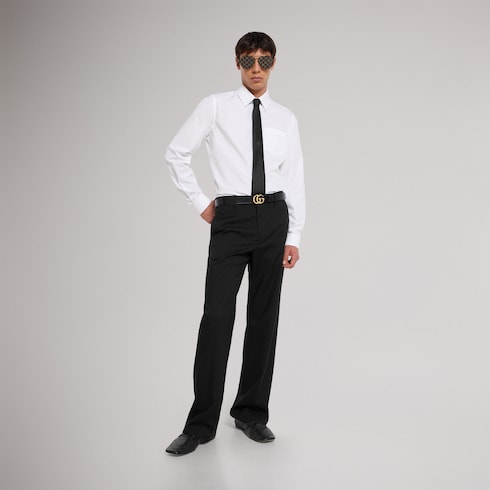 GG cotton poplin shirt
