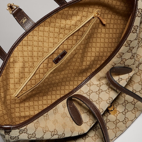 Gucci Jackie系列中号托特包