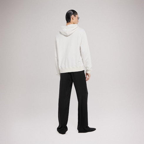 Sweatshirt aus Kaschmirmischung mit Stickerei