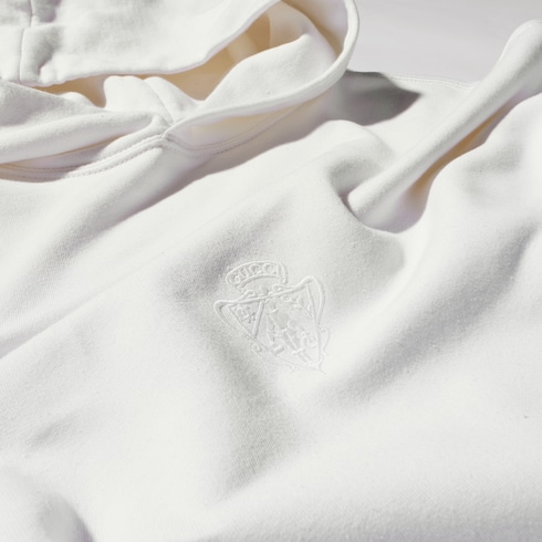 Felpa in misto cashmere con ricamo