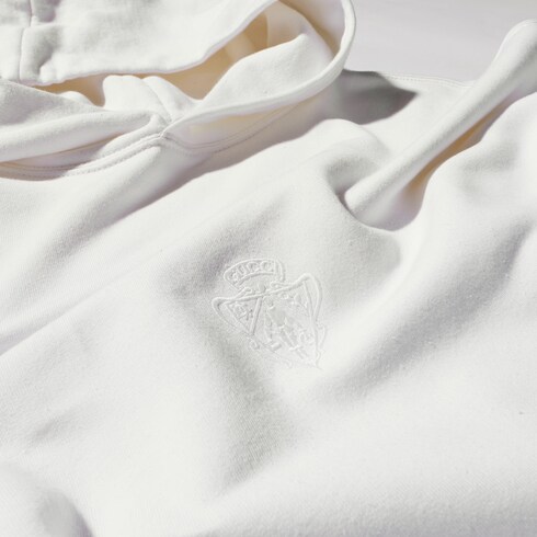 Sweatshirt aus Kaschmirmischung mit Stickerei