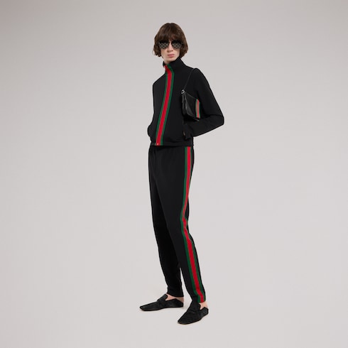 웹(Web) 스트레치 나일론 지퍼 재킷