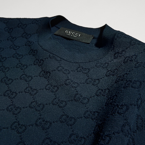 GG fine fabric jacquard top