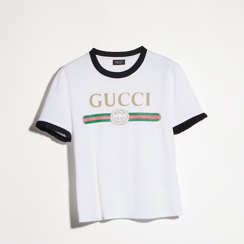 T-shirt en jersey de coton avec imprimé