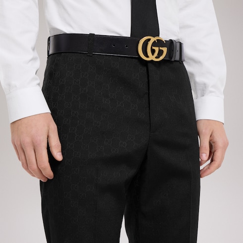Pantalon en laine GG