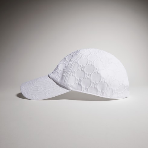 Embossed GG jersey baseball hat