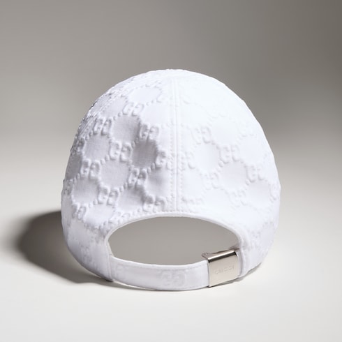 Embossed GG jersey baseball hat