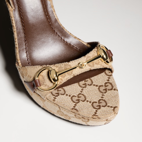 Damen Donna Sandale mit Plateausohle