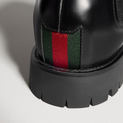 Bottines pour homme avec insert élastique