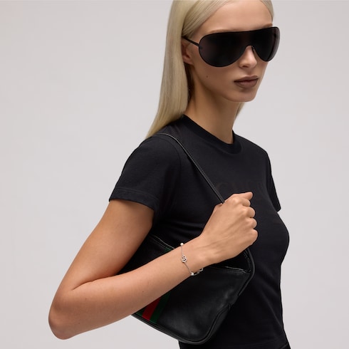 Bracciale con madreperla GG Marmont