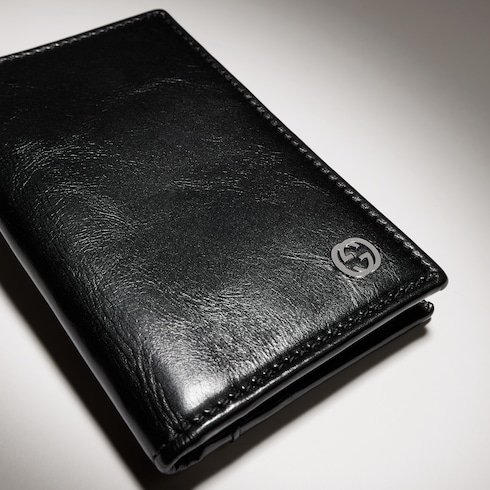 Card case wallet with Interlocking G