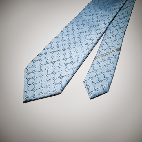 GG silk tie