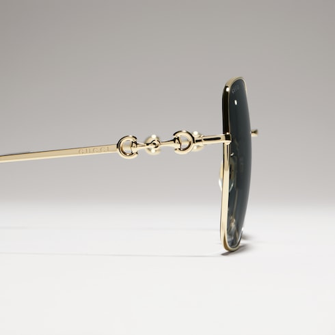 Square-frame sunglasses