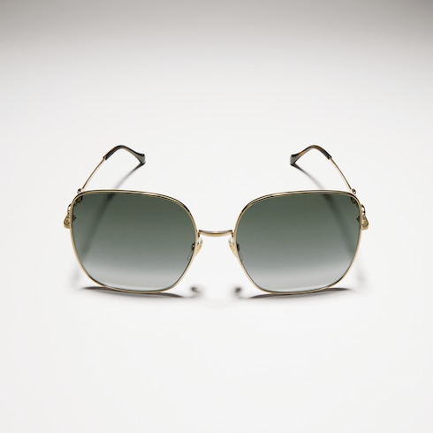 Square-frame sunglasses