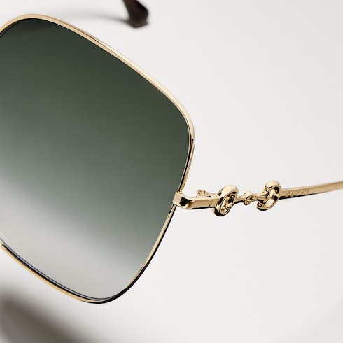 Square-frame sunglasses