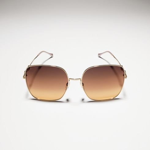 Square-frame sunglasses