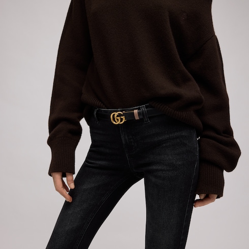 GG Marmont reversible thin belt