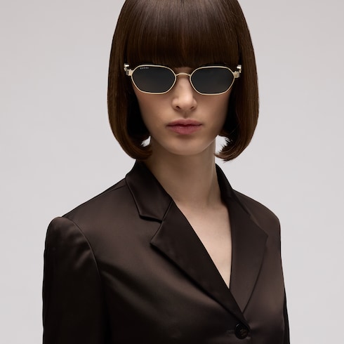 Gafas de sol con montura redonda