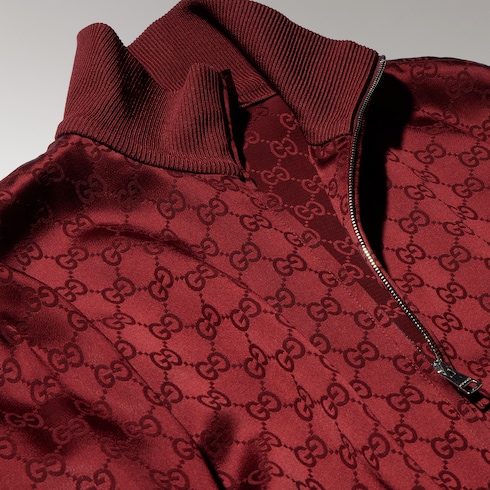 Jacke aus GG Jacquard mit Reißverschluss