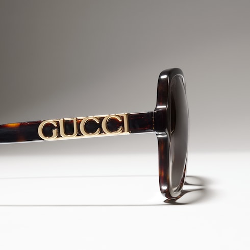 Rectangular frame sunglasses