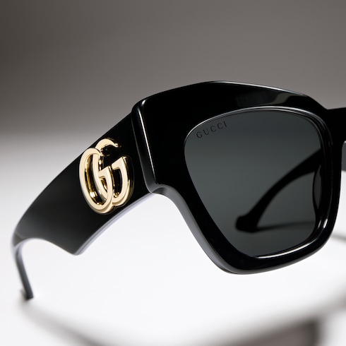 Cat-eye frame sunglasses
