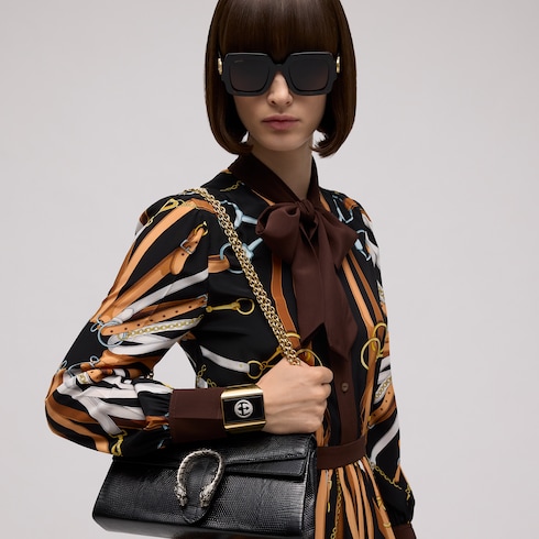 Square-frame Double G sunglasses