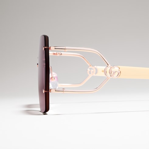 Geometric frame sunglasses