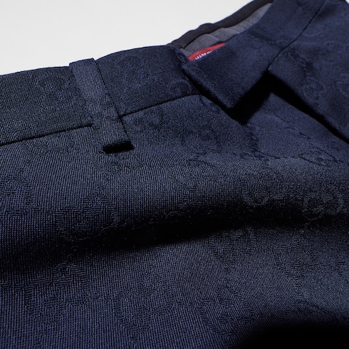 Costume en jacquard de laine GG