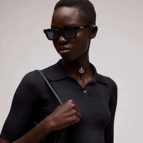 Cat-eye frame sunglasses