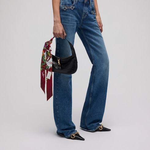Cinta de sarga de seda estampada