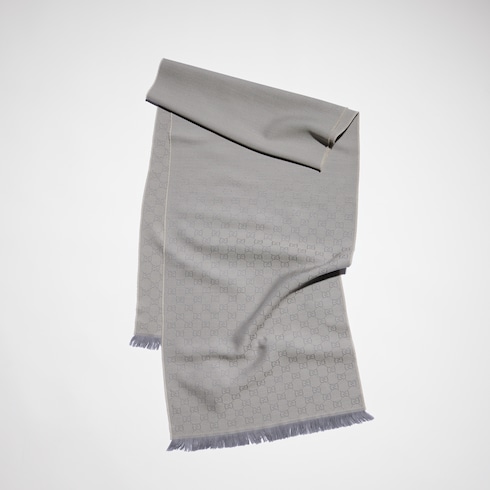 GG wool scarf